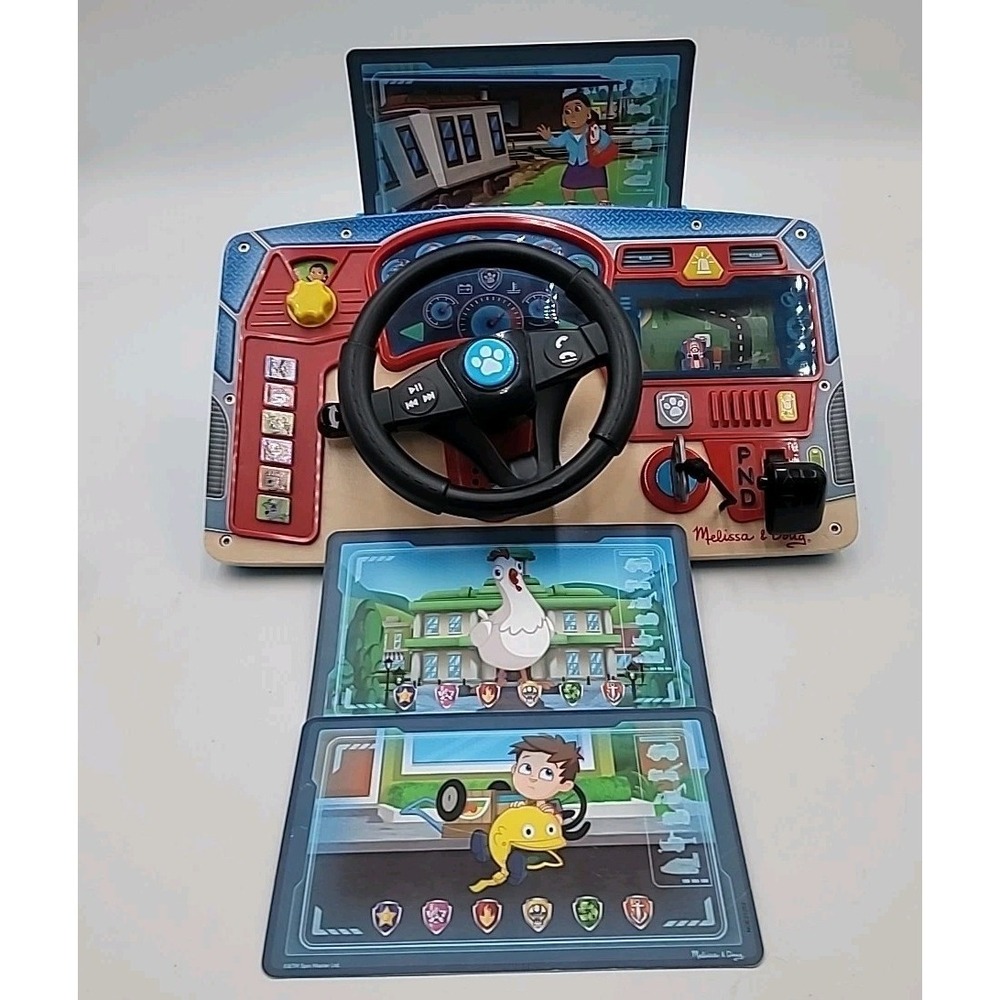 Melissa & Doug Vroom Zoom Paw‎ Patrol Steering Wheel BILINGUAL